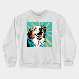 Border Collie Pop 3 Crewneck Sweatshirt